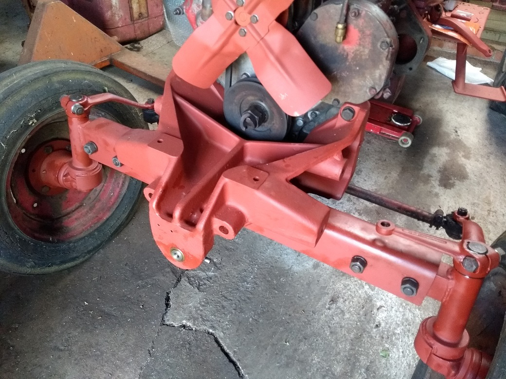 Tractor Steering Overhaul - Font Axle
